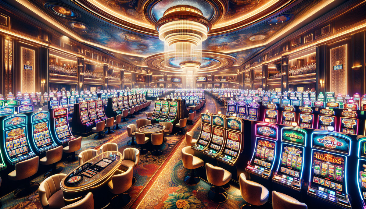 L'éventail des machines à sous